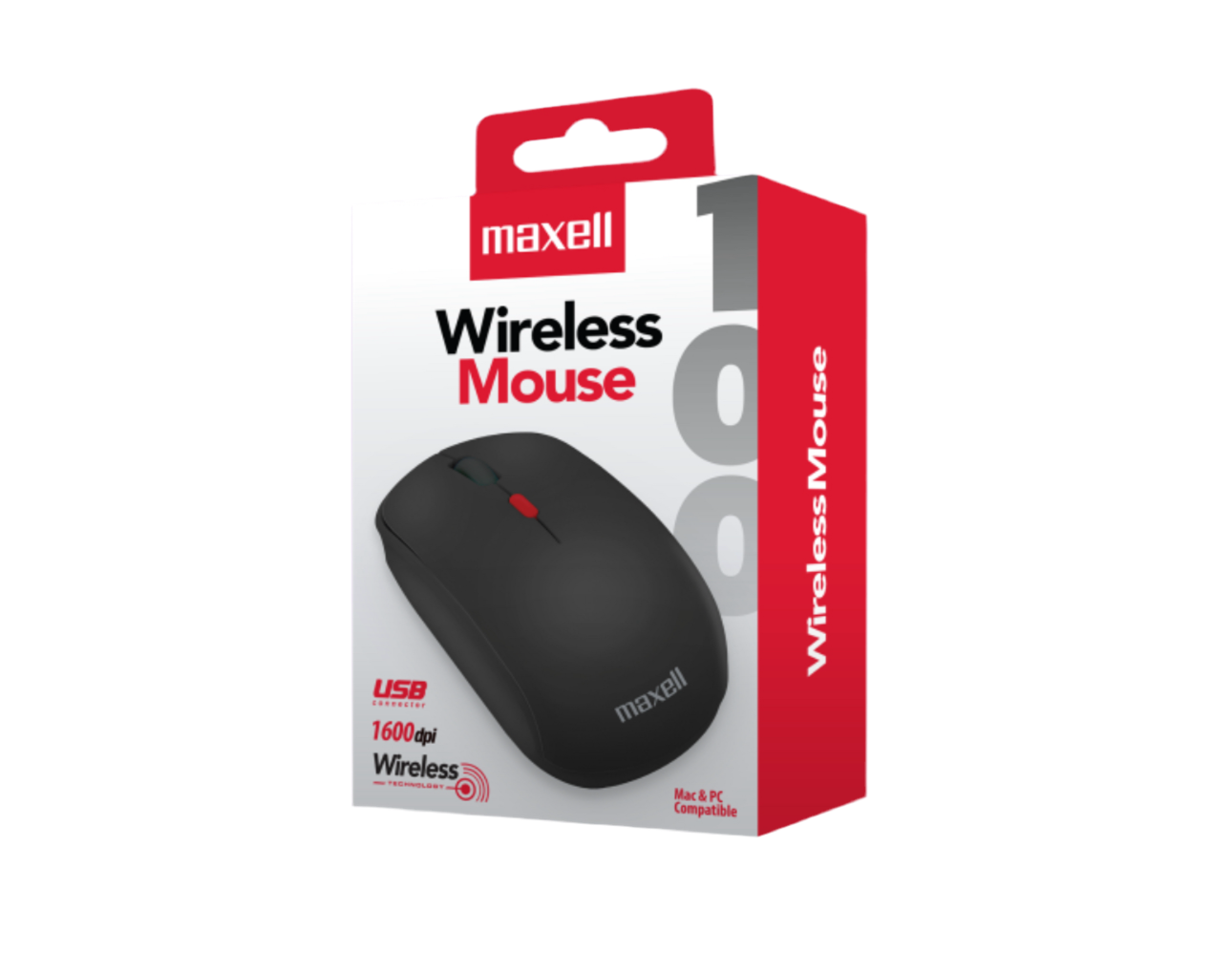 Mouse inalámbrico USB MOWL-100
