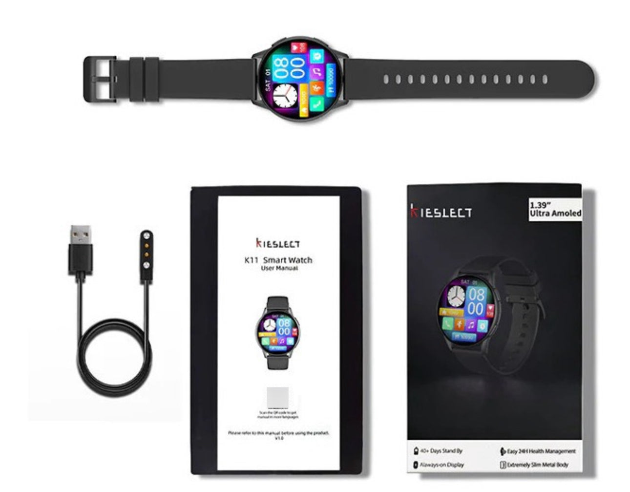 Smartwatch Inteligente Deportivo Bluetooth KIESLECT 11 Xiaomi