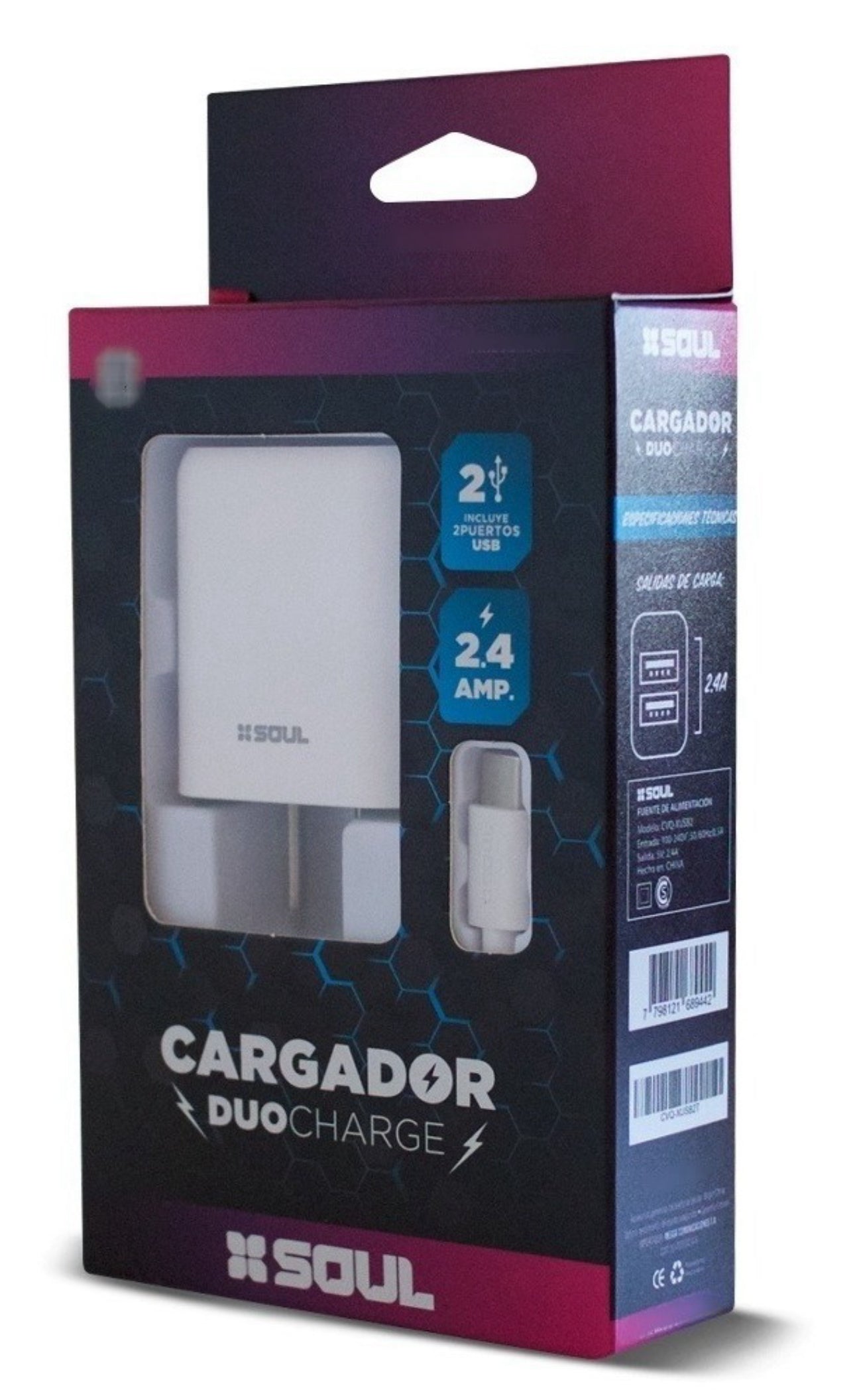 Cargador para iPhone Alternativo Carga Rápida Doble USB