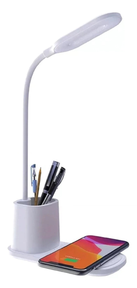 Lámpara LED + Carga Inalámbrica